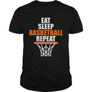 Eat Sleep Basketball Repeat Shirt